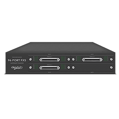 Clearly IP 2U 72/96 port Modular FXS with 72 FXS