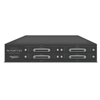 Clearly IP 2U 96/96 port Modular FXS with 96 FXS