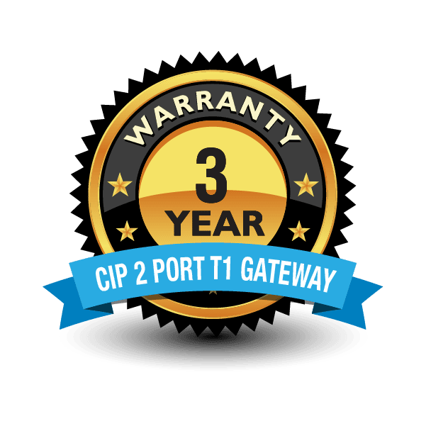 Warranty-ClearlyIP 2 Port T1 Gateway 3 Year Extended Hardware Warranty