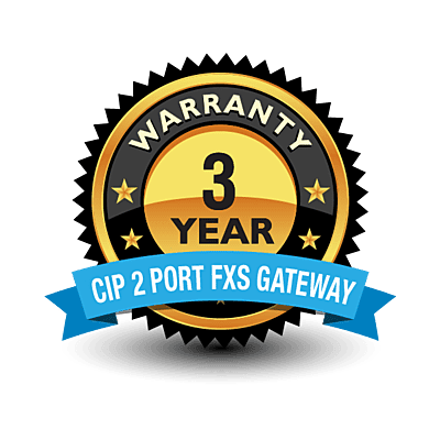 Warranty-ClearlyIP 2FXS Gateway 3 Year Extended Hardware Warranty
