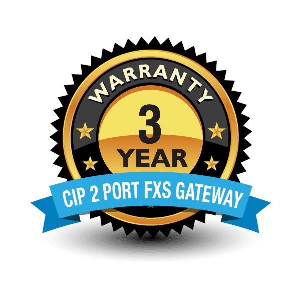 Warranty-ClearlyIP 2FXS Gateway 3 Year Extended Hardware Warranty