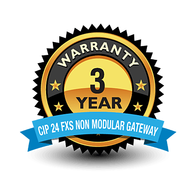 Warranty-ClearlyIP 1U 24 FXS Non Modular Gateway 3 Year Extended Hardware Warranty