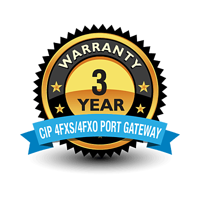 Warranty-ClearlyIP 4FXS/4FXO 3 Year Extended Hardware Warranty