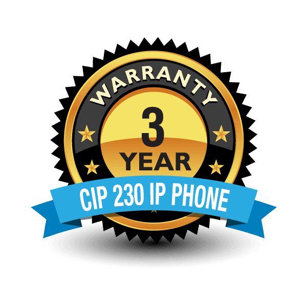 CIP230 Warranty