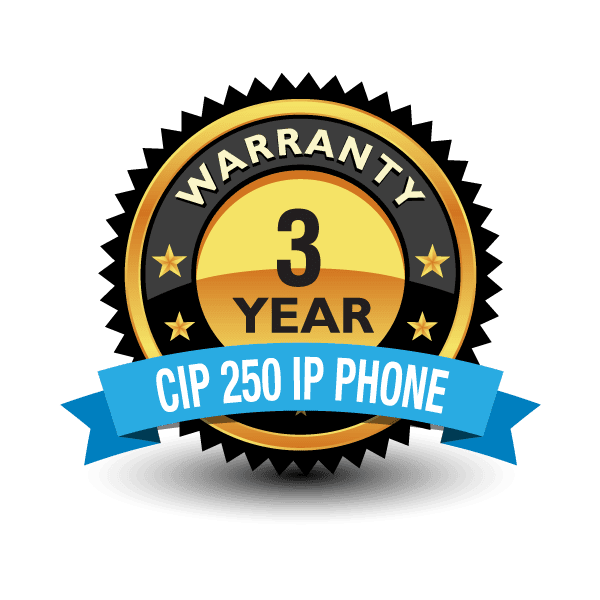 CIP250 Warranty